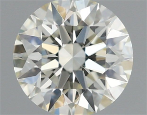 Picture of Natural Diamond 0.56 Carats, Round with Excellent Cut, J Color, VS1 Clarity and Certified by IGI