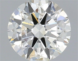 Picture of Natural Diamond 0.50 Carats, Round with Excellent Cut, J Color, SI2 Clarity and Certified by IGI