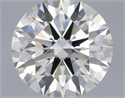 Natural Diamond 0.55 Carats, Round with Excellent Cut, J Color, SI2 Clarity and Certified by IGI