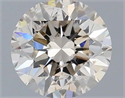 Natural Diamond 0.50 Carats, Round with Very Good Cut, K Color, SI2 Clarity and Certified by IGI