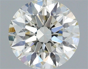 Picture of Natural Diamond 0.71 Carats, Round with Excellent Cut, I Color, VS2 Clarity and Certified by IGI