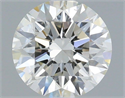 Natural Diamond 0.71 Carats, Round with Excellent Cut, I Color, VS2 Clarity and Certified by IGI