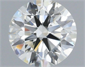 Natural Diamond 0.70 Carats, Round with Very Good Cut, H Color, SI1 Clarity and Certified by IGI