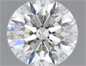 Diamante Natural 0.71 quilates, Redondo , Color H, claridad SI1 y certificado IGI