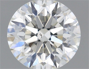 Foto Diamante Natural 0.71 quilates, Redondo , Color H, claridad SI1 y certificado IGI de