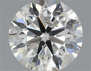 Foto Diamante Natural 0.71 quilates, Redondo , Color I, claridad SI2 y certificado IGI de