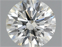Natural Diamond 0.70 Carats, Round with Excellent Cut, I Color, SI1 Clarity and Certified by IGI