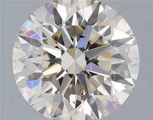 Foto Diamante Natural 0.71 quilates, Redondo , Color K, claridad SI1 y certificado IGI de