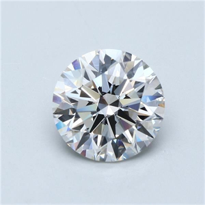 Foto Diamante Natural 5.10 quilates, Redondo , Color H, claridad VVS2 y certificado GIA de