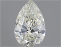 Natural Diamond 0.70 Carats, Pear with  Cut, K Color, SI2 Clarity and Certified by GIA