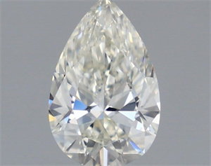 Picture of Natural Diamond 0.50 Carats, Pear with  Cut, J Color, VVS2 Clarity and Certified by GIA