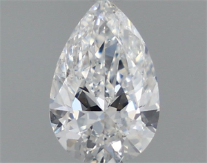 Foto Diamante Natural 0.50 quilates, De pera , Color E, claridad SI1 y certificado GIA de