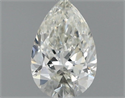 Natural Diamond 0.50 Carats, Pear with  Cut, J Color, VS2 Clarity and Certified by GIA