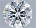 Natural Diamond 0.41 Carats, Round with Excellent Cut, F Color, VVS1 Clarity and Certified by IGI
