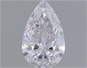 Natural Diamond 0.80 Carats, Pear with  Cut, E Color, VVS1 Clarity and Certified by GIA