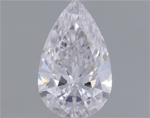 Picture of Natural Diamond 0.80 Carats, Pear with  Cut, E Color, VVS1 Clarity and Certified by GIA