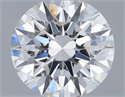 Natural Diamond 0.42 Carats, Round with Excellent Cut, E Color, SI1 Clarity and Certified by IGI