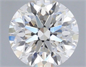 Diamante Natural 0.51 quilates, Redondo , Color G, claridad IF y certificado IGI