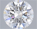 Diamante Natural 0.50 quilates, Redondo , Color F, claridad VVS2 y certificado GIA