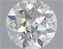 Natural Diamond 0.90 Carats, Round with Very Good Cut, H Color, I1 Clarity and Certified by IGI