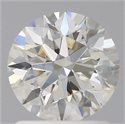 Natural Diamond 1.11 Carats, Round with Excellent Cut, K Color, VVS2 Clarity and Certified by GIA