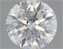 Natural Diamond 0.95 Carats, Round with Very Good Cut, H Color, I1 Clarity and Certified by IGI