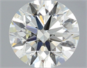 Diamante Natural 0.60 quilates, Redondo , Color J, claridad VS2 y certificado IGI