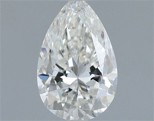 Foto Diamante Natural 0.40 quilates, De pera , Color H, claridad SI1 y certificado IGI de