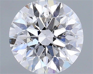Picture of Natural Diamond 0.40 Carats, Round with Excellent Cut, D Color, SI1 Clarity and Certified by IGI