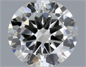 Natural Diamond 0.40 Carats, Round with Very Good Cut, H Color, VS2 Clarity and Certified by IGI
