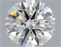 Natural Diamond 0.40 Carats, Round with Excellent Cut, I Color, SI1 Clarity and Certified by IGI