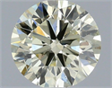 Diamante Natural 0.50 quilates, Redondo , Color N, claridad SI1 y certificado IGI