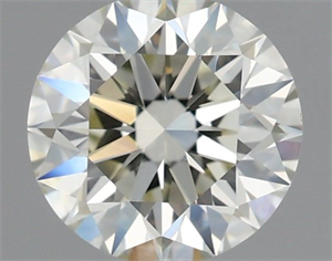 Picture of Natural Diamond 0.73 Carats, Round with Excellent Cut, K Color, VVS2 Clarity and Certified by IGI