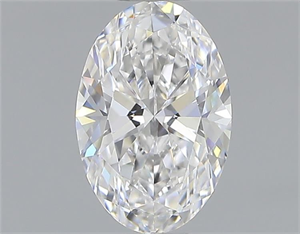 Picture of Natural Diamond 0.63 Carats, Oval with  Cut, E Color, VS1 Clarity and Certified by GIA