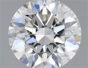 Picture of Natural Diamond 0.43 Carats, Round with Excellent Cut, H Color, I1 Clarity and Certified by GIA
