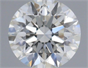 Natural Diamond 0.42 Carats, Round with Excellent Cut, I Color, VS1 Clarity and Certified by GIA