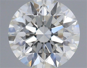 Picture of Natural Diamond 0.42 Carats, Round with Excellent Cut, I Color, VS1 Clarity and Certified by GIA