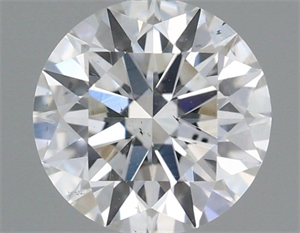 Foto Diamante Natural 0.55 quilates, Redondo , Color E, claridad SI1 y certificado GIA de