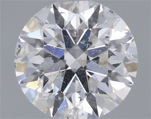 Foto Diamante Natural 0.40 quilates, Redondo , Color D, claridad I1 y certificado GIA de