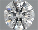 Natural Diamond 0.41 Carats, Round with Excellent Cut, J Color, I1 Clarity and Certified by GIA