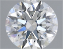 Natural Diamond 0.41 Carats, Round with Excellent Cut, E Color, VS2 Clarity and Certified by GIA