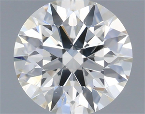 Picture of Natural Diamond 0.50 Carats, Round with Excellent Cut, K Color, SI2 Clarity and Certified by GIA