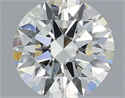 Diamante Natural 0.52 quilates, Redondo , Color H, claridad SI1 y certificado IGI