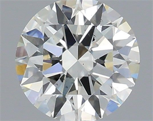 Foto Diamante Natural 0.52 quilates, Redondo , Color H, claridad SI1 y certificado IGI de