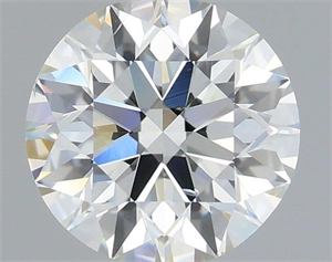 Picture of Natural Diamond 0.90 Carats, Round with Excellent Cut, I Color, SI1 Clarity and Certified by IGI