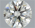 Diamante Natural 0.50 quilates, Redondo , Color J, claridad VS2 y certificado IGI