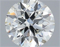 Natural Diamond 0.50 Carats, Round with Very Good Cut, H Color, SI1 Clarity and Certified by IGI