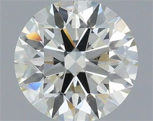 Picture of Natural Diamond 0.81 Carats, Round with Excellent Cut, J Color, VS2 Clarity and Certified by IGI