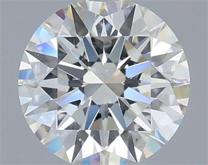 Picture of Natural Diamond 0.79 Carats, Round with Excellent Cut, H Color, VS2 Clarity and Certified by IGI