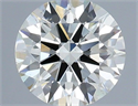 Natural Diamond 0.80 Carats, Round with Excellent Cut, I Color, VS2 Clarity and Certified by IGI